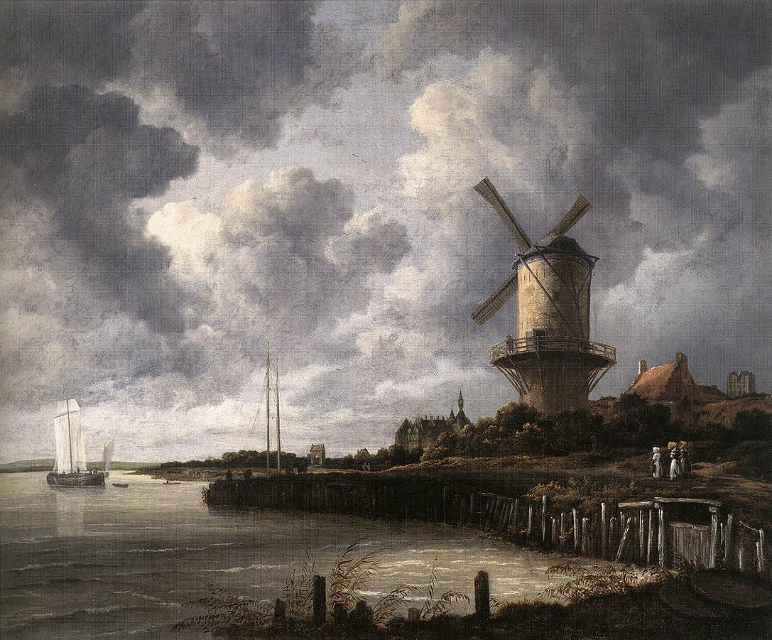 Jacob van Ruisdael The Windmill at Wijk bij Duurstede